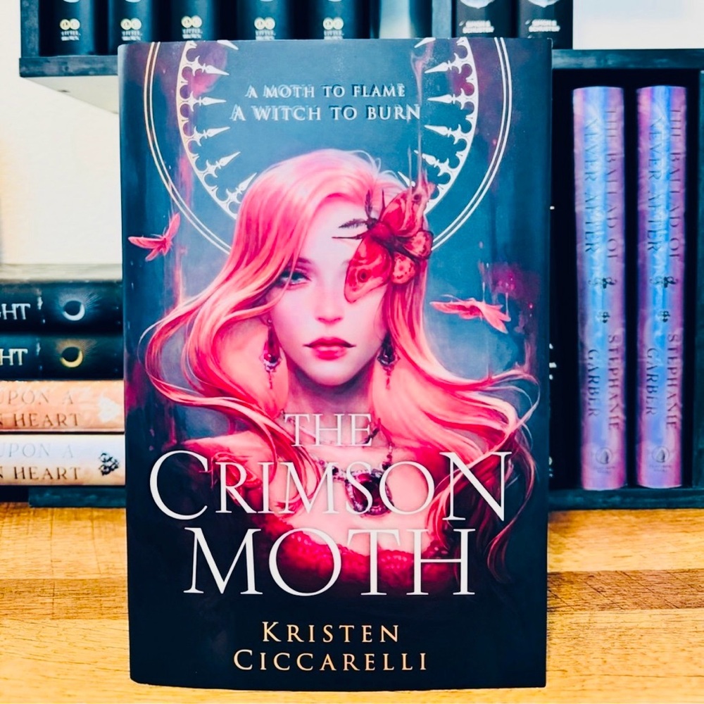 Fairyloot Exclusive Signed Edition The Crimson Moth by Kristen Ciccarelli